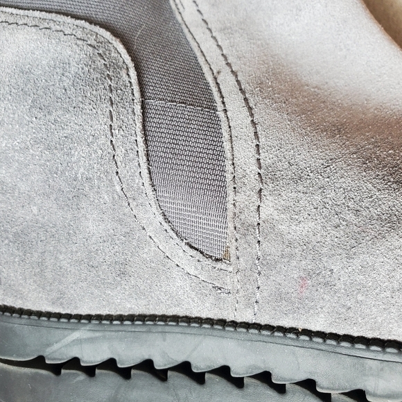 Naturalizer Darena hidden wedge ankle boots in Graphite Lead size 9.5M - Picture 5 of 10